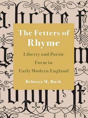 cover image of The Fetters of Rhyme